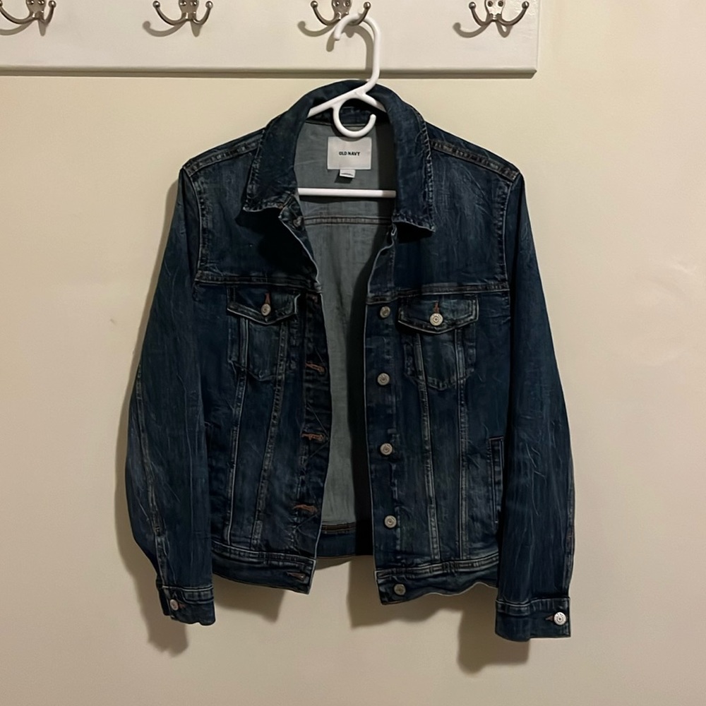 Large blue Old Navy jacket